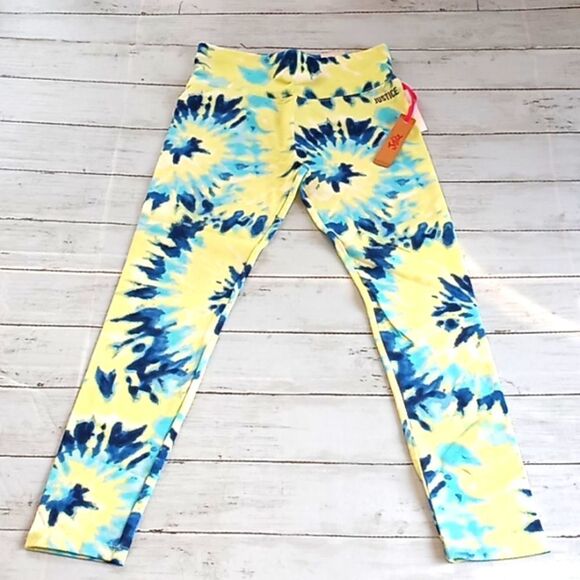 Justice Girls Tie Dye Leggings - Picture 1 of 5